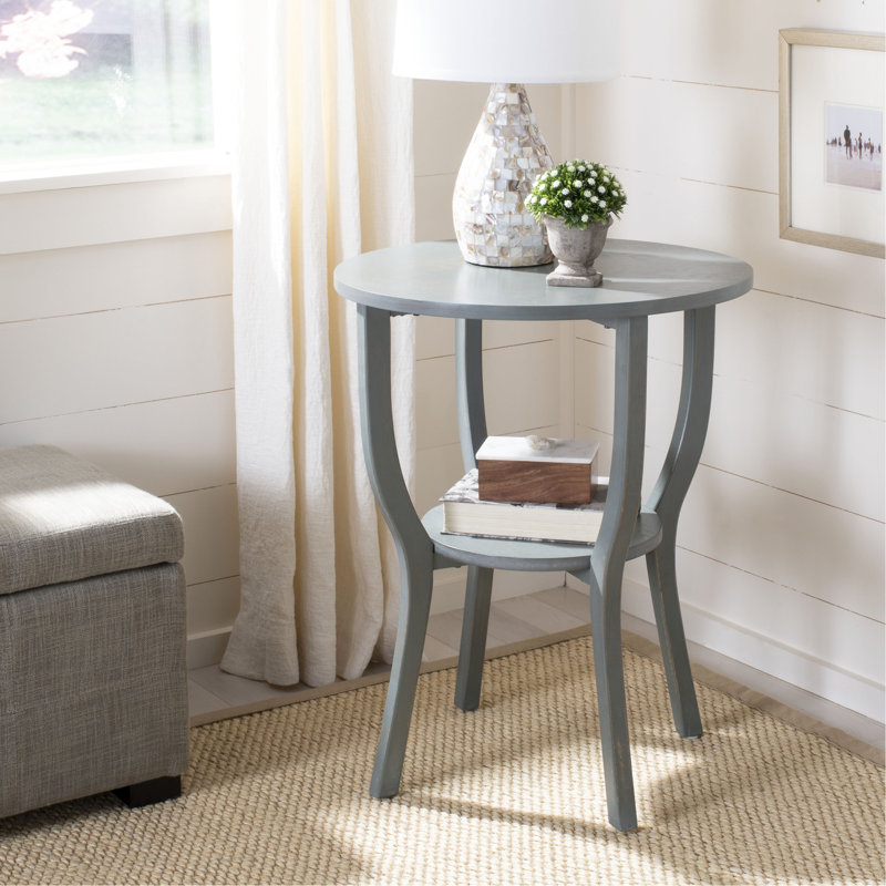 Lark Manor Joanna Solid Wood End Table with Storage & Reviews Wayfair